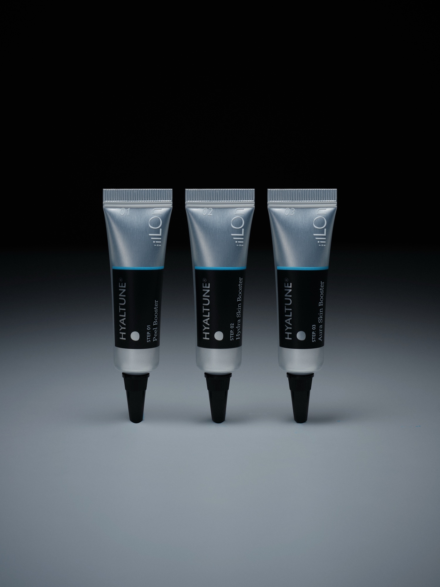 HYALTUNE WATER GLOW PEELING KIT - 3段階水分チャージピーリング